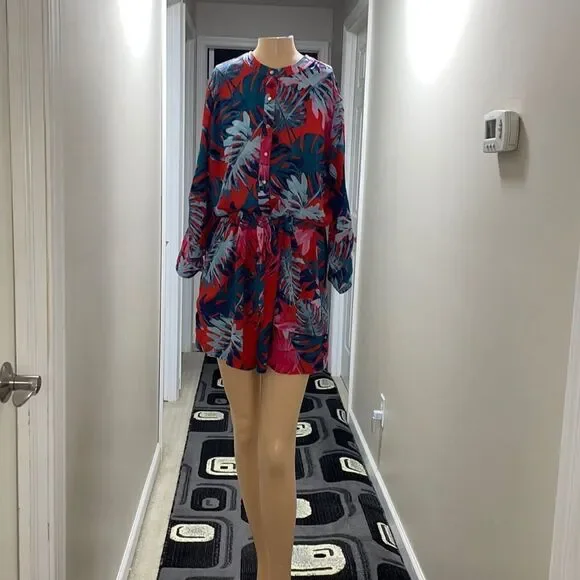 Jennifer Lopez Tropical Romper - Picture 2 of 8